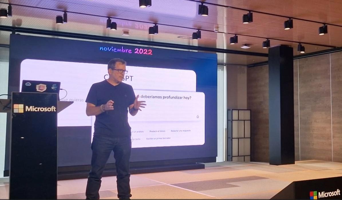 David-Hurtado-en-evento-presentación-Microsoft-Orisha-Agrifood-Ibérica