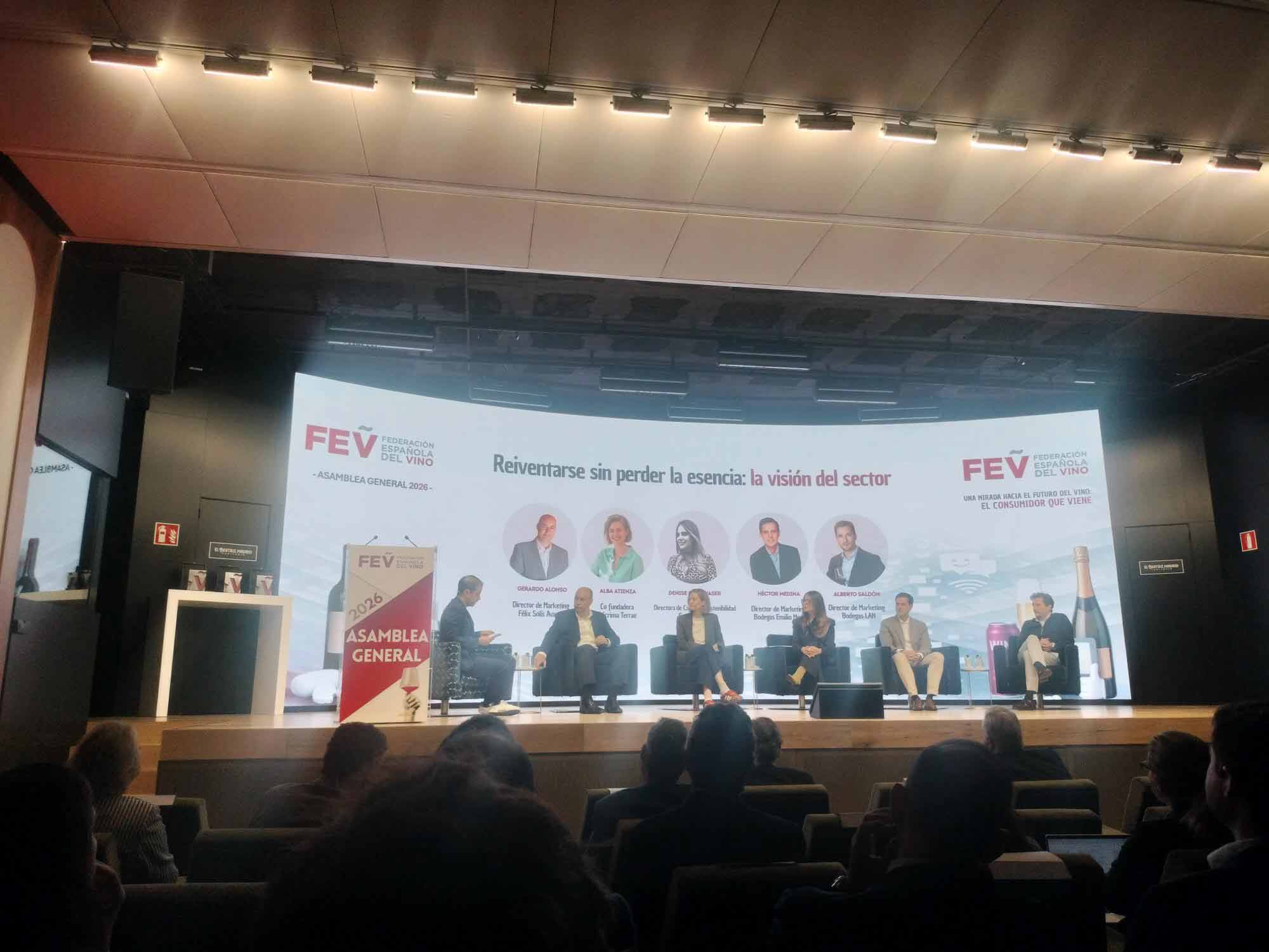 Asamblea General 2026 de la Federación Española del Vino analizando el futuro del consumidor del vino en España
