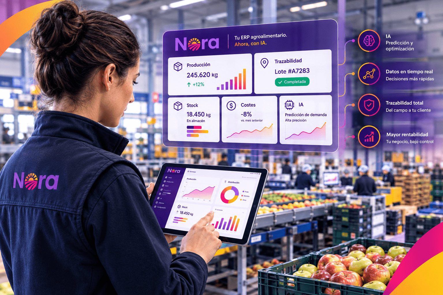 NORA, mejor ERP agroalimentario con IA